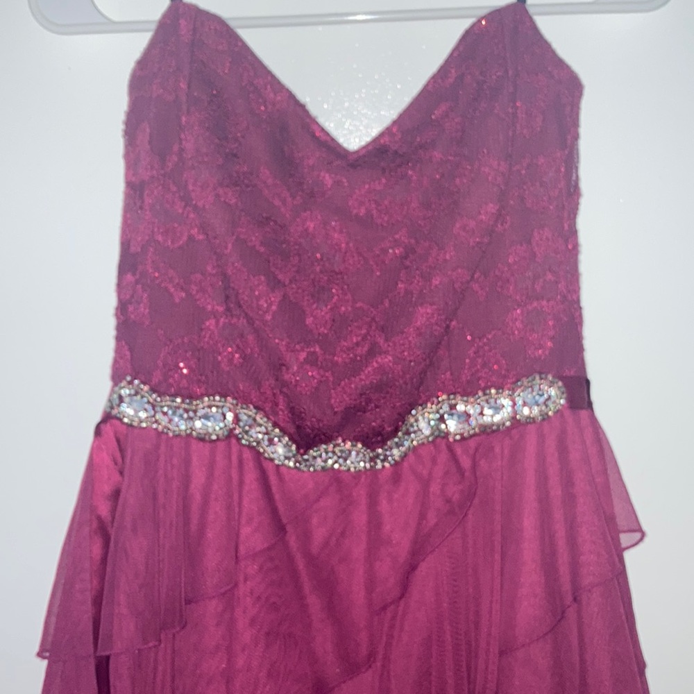 Maroon Formal Dress